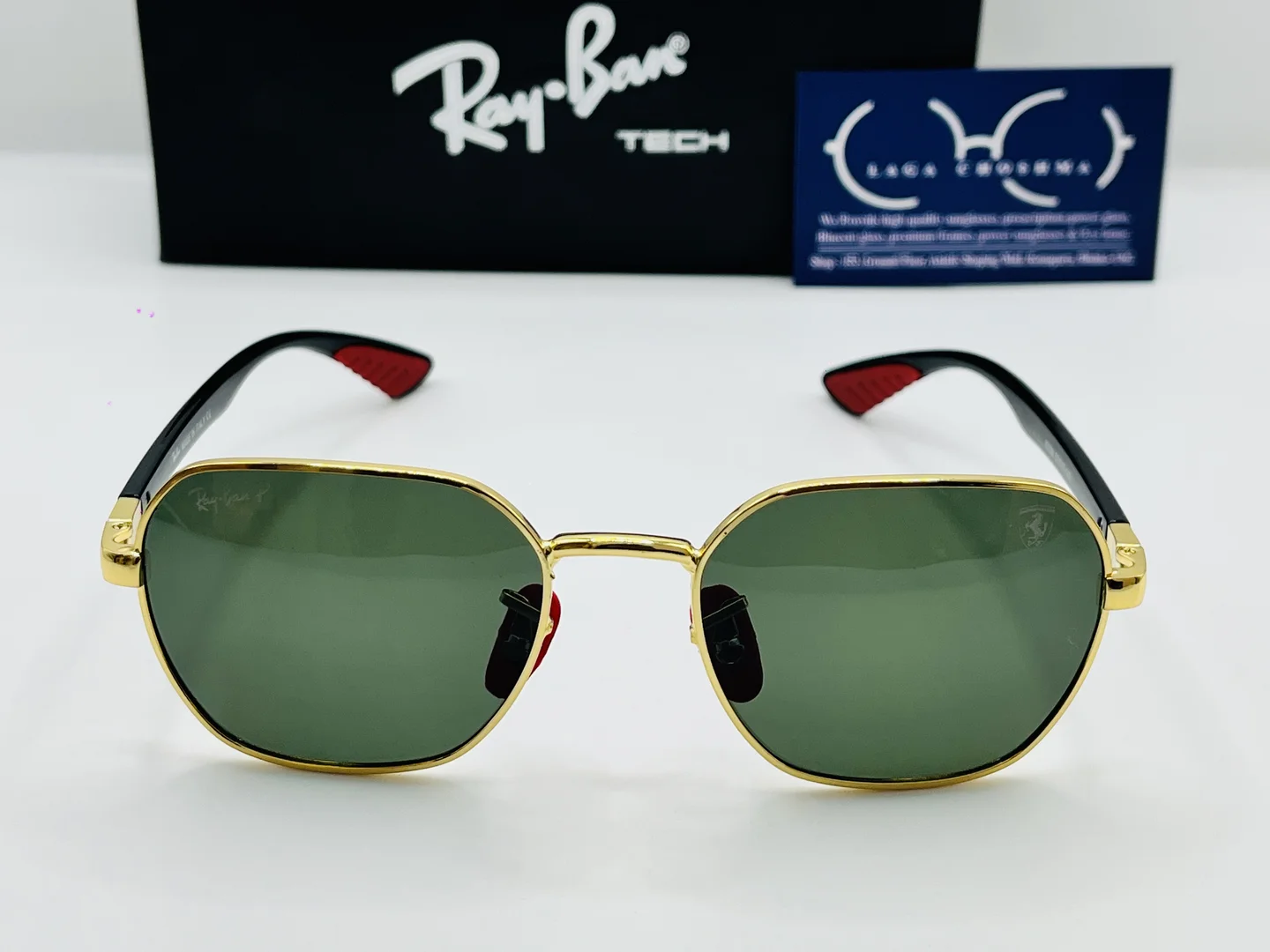 Rayban Tech Square Rim Sunglasses