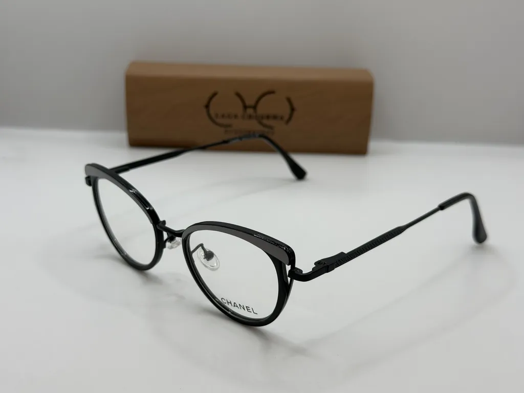 Laga Aria Cat Eye Full Rim Metal Eyeglasses