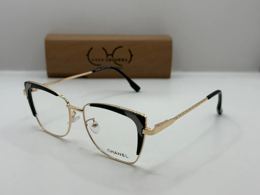 Laga Estel Square Full Rim Metal Eyeglasses