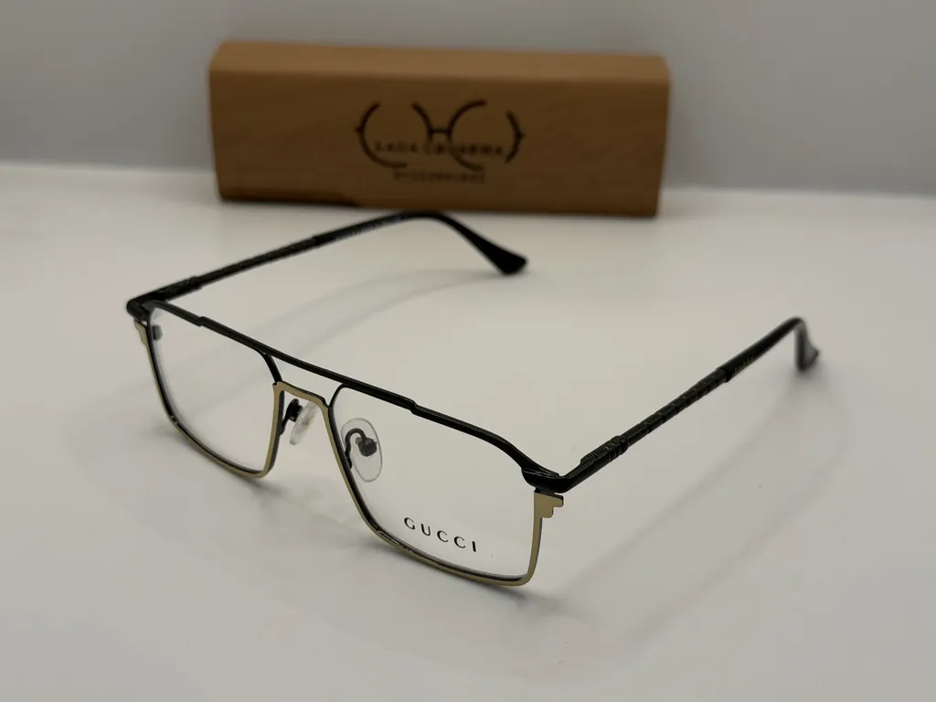 Laga Kestrel Pilot Full Rim Metal Eyeglasses