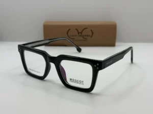 Laga Knox Rectangle Full Rim Celluloid Eyeglasses