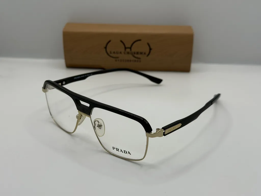 Laga Orbit Pilot Full Rim Metal Eyeglasses
