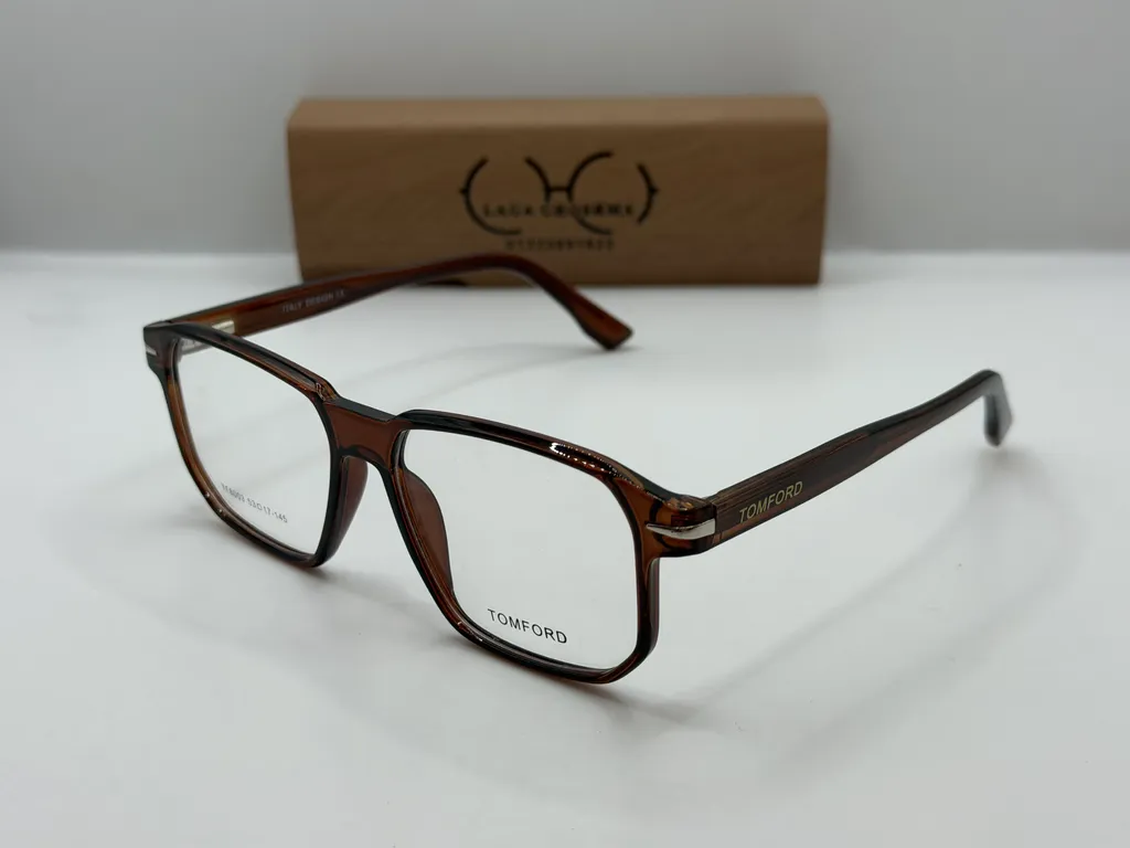 Laga Rook Rectangle Full Rim Celluloid Eyeglasses