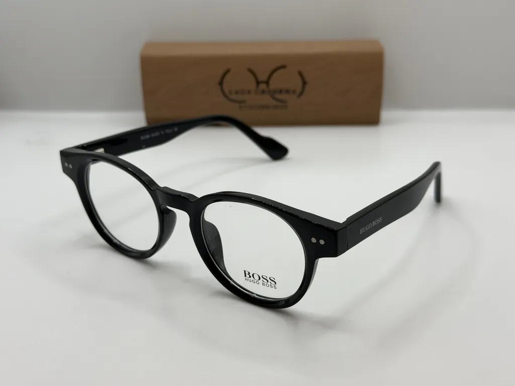 Laga Rowan Round Full Rim Celluloid Eyeglasses