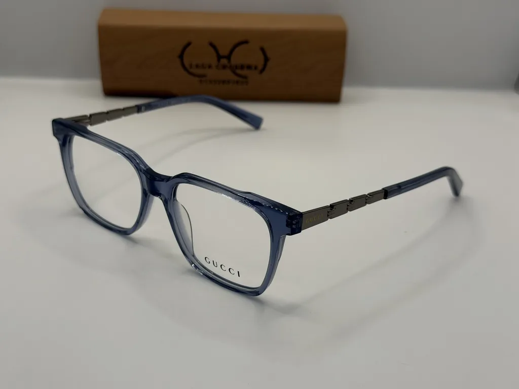 Laga Tide Square Full Rim Metal Eyeglasses