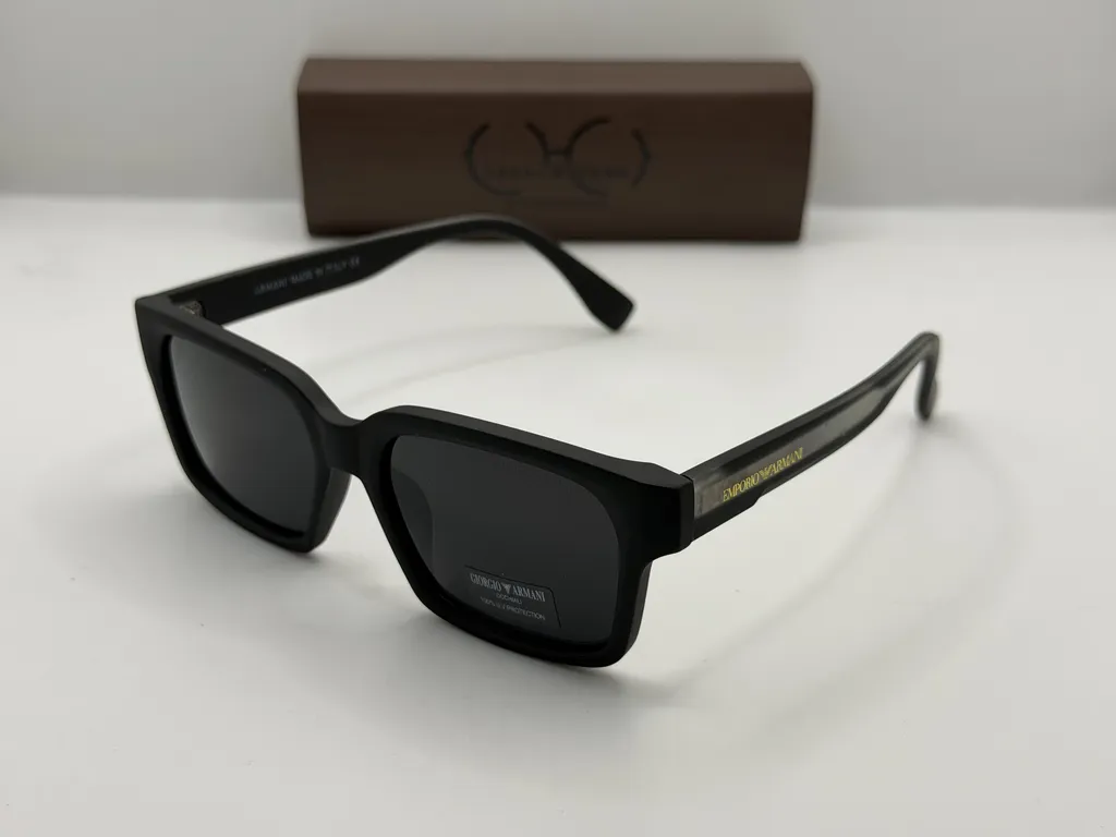 Laga Briar Square Full Rim Celluloid Sunglasses