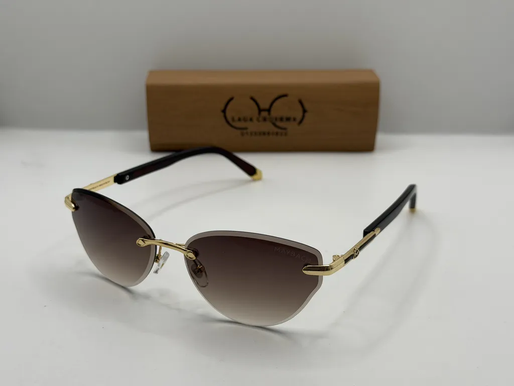 Laga Selene Cat Eye Rimless TR90 Sunglasses